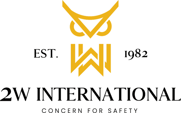 Logo of International Concern for Safety established in 1982 with an owl symbol.