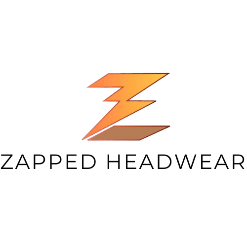Logo of Zapped Headwear featuring a stylized 'Z' and brand name.